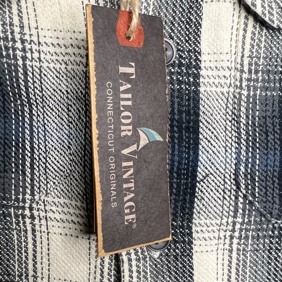 Taylor Vintage Brushed Heavy Twill Overshirt Shacket 100%Cotton Size Small - Picture 6 of 8
